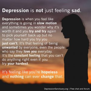 Welcome Pinterest Users! - Depression Sanctuary